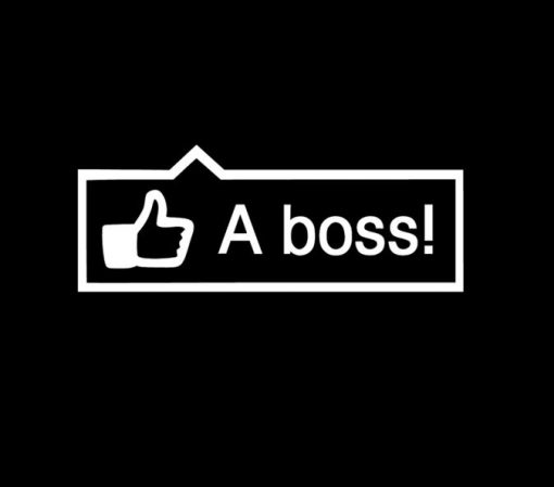 Like a Boss 2 JDM Stickers - https://customstickershop.us/product-category/jdm-stickers/