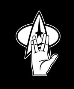 Live Long and Prosper Window Decal