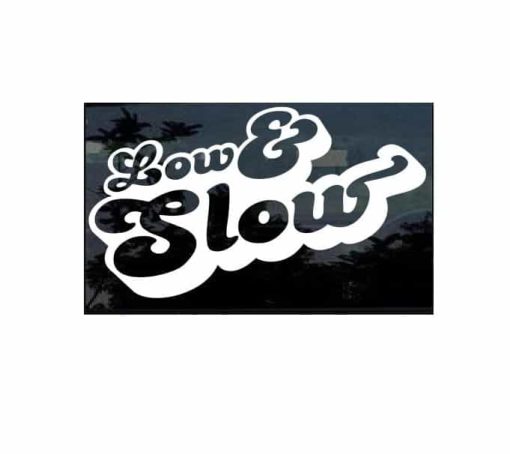 low and slow jdm decal sticker aa