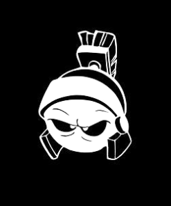 Marvin the Martian - Cartoon Decal Sticker