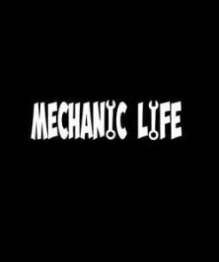 Mechanic Life Window Decal Sticker
