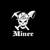 Miner Skull Decal Sticker