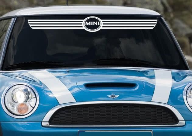 Mini Cooper – Windshield Banner Decal Sticker | MADE IN USA