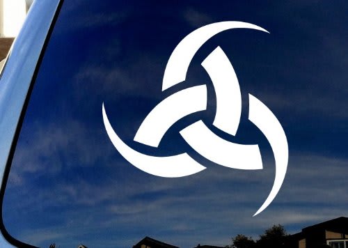 Odin Triple Horn Decal Sticker - https://customstickershop.us/product-category/stickers-for-cars/