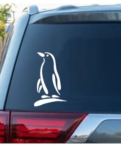 penguin window decal sticker