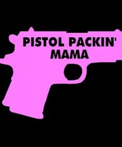 Pistol Packin Moma Window Decals - https://customstickershop.us/product-category/stickers-for-cars/
