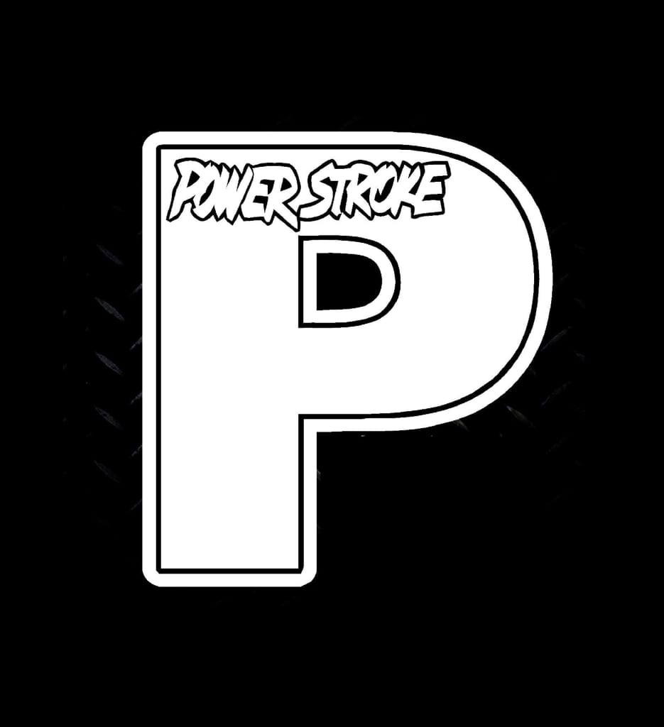 Ford power stroke decals #9