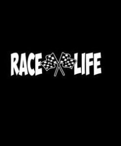 Race Life Racing Window Decals