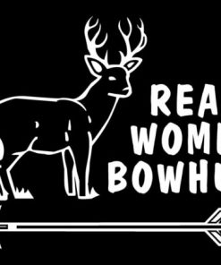 Real Women Bow Hunt Hunting Decals