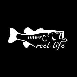 Reel Life Fishing Sportsman Car Window Vinyl Decal Sticker