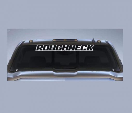 Roughneck Windshield Decal - https://customstickershop.us/product-category/windshield-decals/