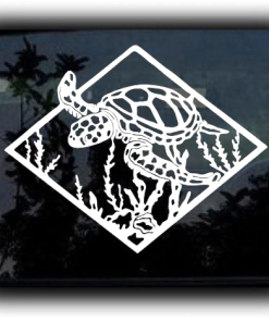 Sea Turtle window decal Sticker