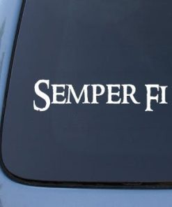 Semper Fi Military Decal Sticker