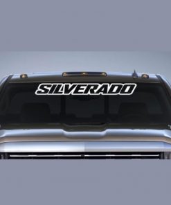 Chevy Silverado III Windshield Decal - https://customstickershop.us/product-category/windshield-decals/