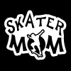 Skater Mom Window Decal Sticker