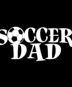 Soccer Dad Car Window Decal a1