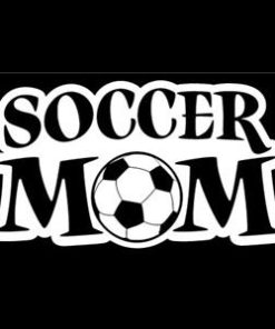 Soccer Mom Car Window Decal a5