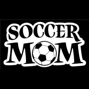 Soccer Mom Car Window Decal a5