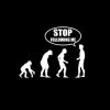 Evolution Stop Following Me Decal