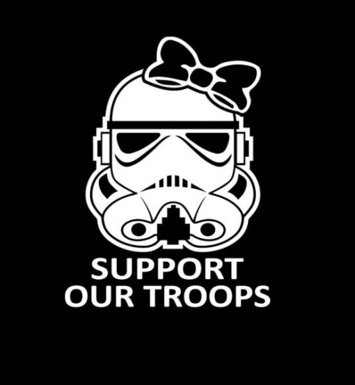 Support Troops Lady Storm Trooper