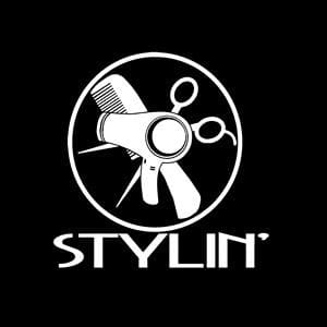 Stylin Hair Dresser Beautician Decal