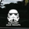 Support Our Troops Storm Trooper Decal
