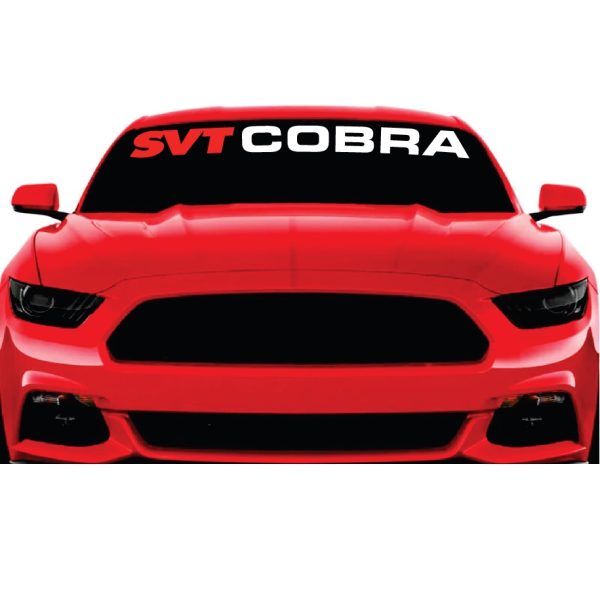 ford svt cobra windshield decal sticker