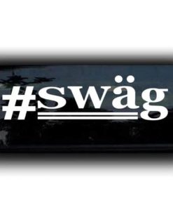 Hashtag Swag JDM Decal - https://customstickershop.us/product-category/jdm-stickers/