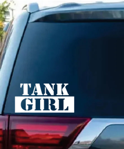 Tank Girl window Decal Sticker