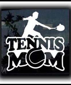 Tennis Mom Car Window Decal a1