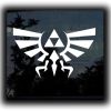 Tri Force Legend Decal Sticker - https://customstickershop.us/product-category/stickers-for-cars/