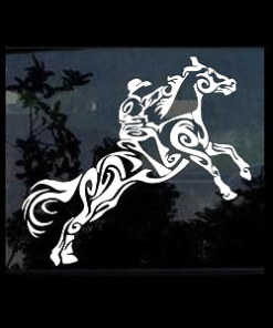 Tribal Horse Window decal Sticker