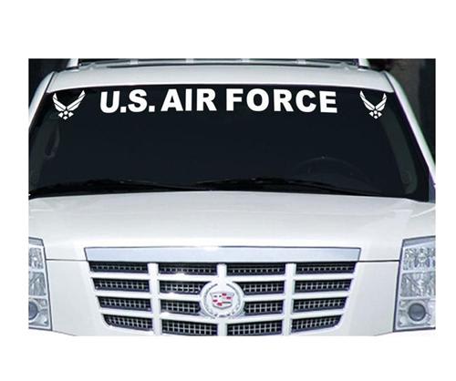 UNITED STATES AIR FORCE  Vinyl Window Decal Sticker 01 