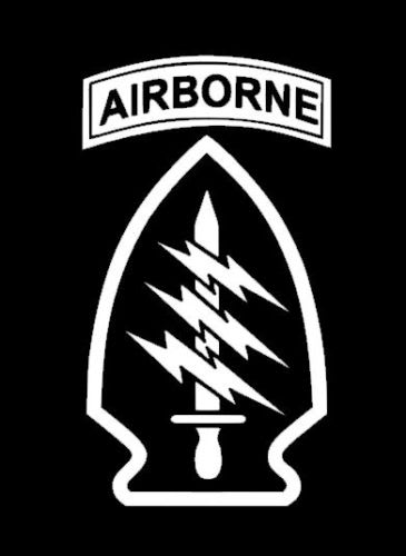 army special forces airborne logo