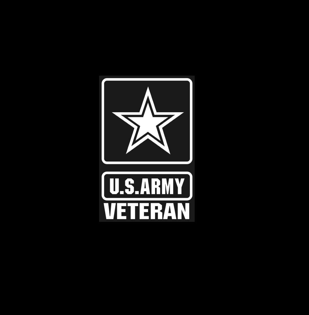 Army Veteran Vinyl Decal Stickers