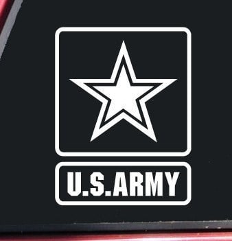 US Army Window Decal Sticke