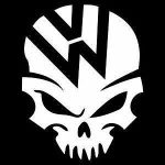 Vw Volkswagen Skull A Jdm Car Window Decal Stickers Custom Made In The Usa Fast Shipping