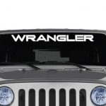 Jeep Wrangler Windshield Banner Decal Sticker