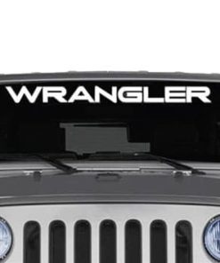 Jeep wrangler windshield decals