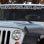 Jeep Wrangler Sport Windshield Banner Decal Sticker