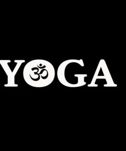 Yoga Namaste Decal Sticker