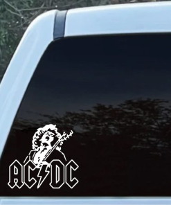 ACDC Angus Young - Band Decal Stickers
