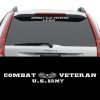 Army Combat Veteran Window Decal