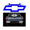 Chevy Bowtie Mudflap Girl Decal
