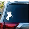 Cowboy Horse Rider Window Decal Sticker