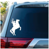 Cowboy Horse Rider Window decal Sticker