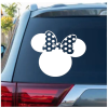 Minnie Mouse Bow - Cartoon Decal Sticker