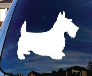 Scottie Dog Window Decals