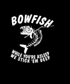 Bowfish Fishing Decals