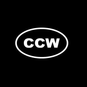 CCW Oval Window Decals